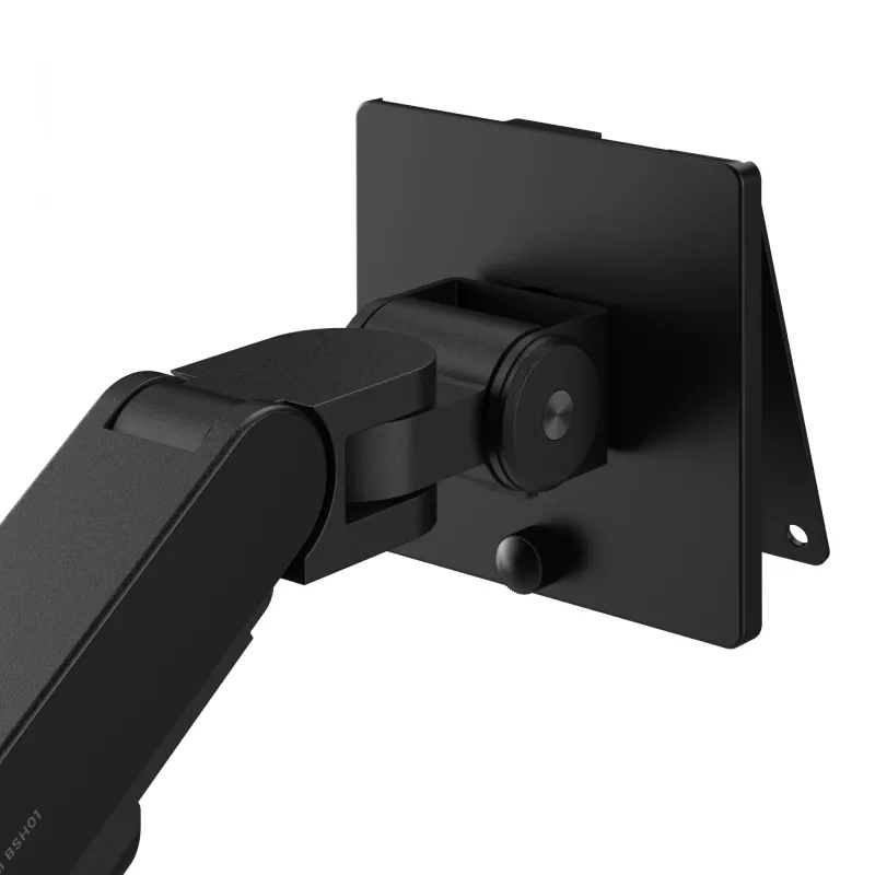 Supporto per monitor BenQ BSH01 — braccio Ergo regolabile in altezza, compatibile VESA, nero