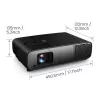 BenQ W4100i proiettore standard throw 3200 ANSI Lumen DLP UHD 4K (3840x2160) 3D nero