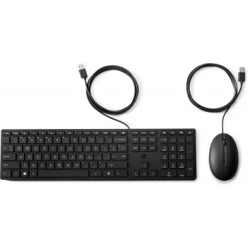 Set tastiera e mouse con filo HP Wired Desktop 320MK