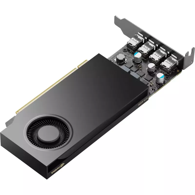 HP NVIDIA RTX A400 4GB GDDR6 scheda grafica, 4x Mini DisplayPort (9U277AA)