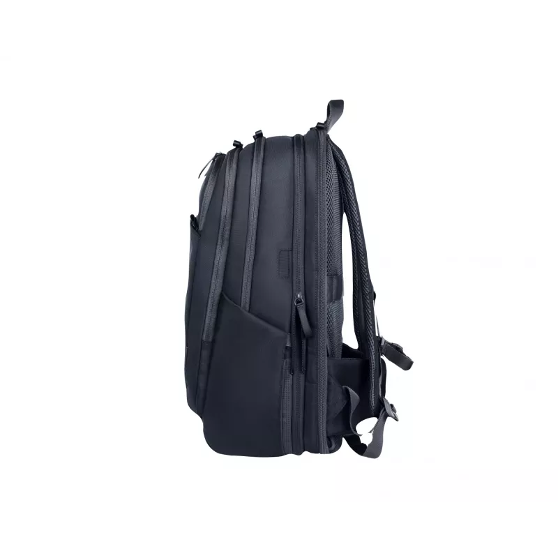 HP Travel Plus zaino per laptop da 30 l, 17,3 pollici (43,9 cm), espandibile a 35 l, tasca con blocco RFID, 1,08 kg, blu grafite
