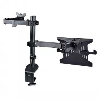 Braccio monitor StarTech.com con supporto per laptop VESA, per un laptop (4,5 kg/9,9 lb) e un singolo display fino a 32