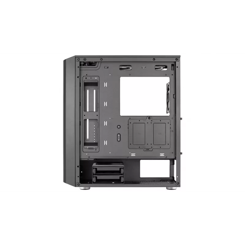 Aerocool Interstellar-G-BK-v1 case PC Midi Tower, ATX/Micro-ATX/Mini-ITX, ARGB, vetro temperato, nero