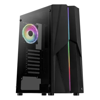 Aerocool Mecha-G-BK-v2 midi tower nero