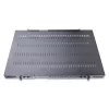 StarTech.com ADJSHELFHDV ripiano 1U regolabile ventilato per rack server, heavy duty, 150 kg, profondità di montaggio regolabile 49,5–97,4 cm (19,5–38 pollici), 19 pollici, nero