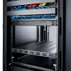StarTech.com ADJSHELFHDV ripiano 1U regolabile ventilato per rack server, heavy duty, 150 kg, profondità di montaggio regolabile 49,5–97,4 cm (19,5–38 pollici), 19 pollici, nero