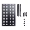 StarTech.com ADJSHELFHDV ripiano 1U regolabile ventilato per rack server, heavy duty, 150 kg, profondità di montaggio regolabile 49,5–97,4 cm (19,5–38 pollici), 19 pollici, nero