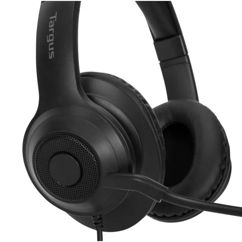 Targus AEH102GL cuffie con filo archetto chiamate/musica USB Type-A nero