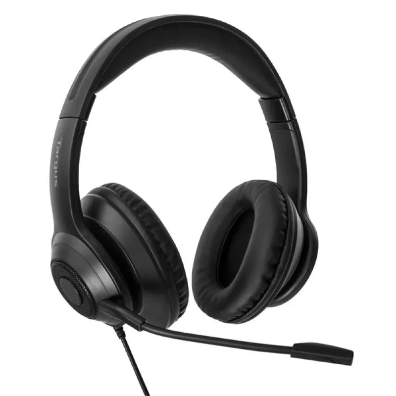 Targus AEH102GL cuffie con filo archetto chiamate/musica USB Type-A nero