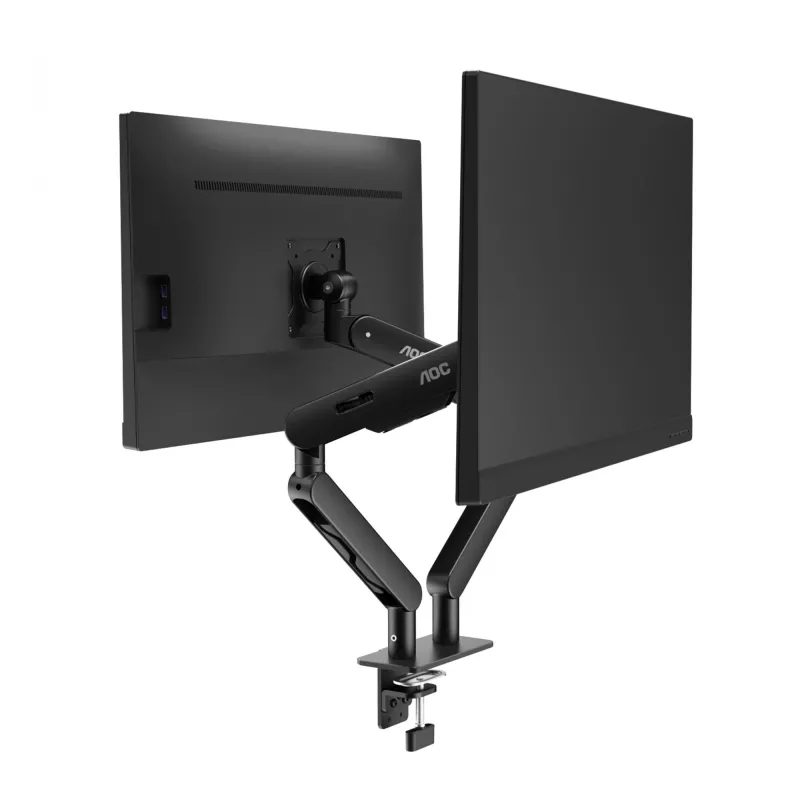 Supporto monitor AOC AM420B 34 pollici da tavolo nero morsetto/montaggio passante