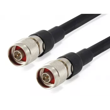LevelOne Cavo per antenna 1m, CFD-400, connettore maschio N a connettore maschio N, interno/esterno