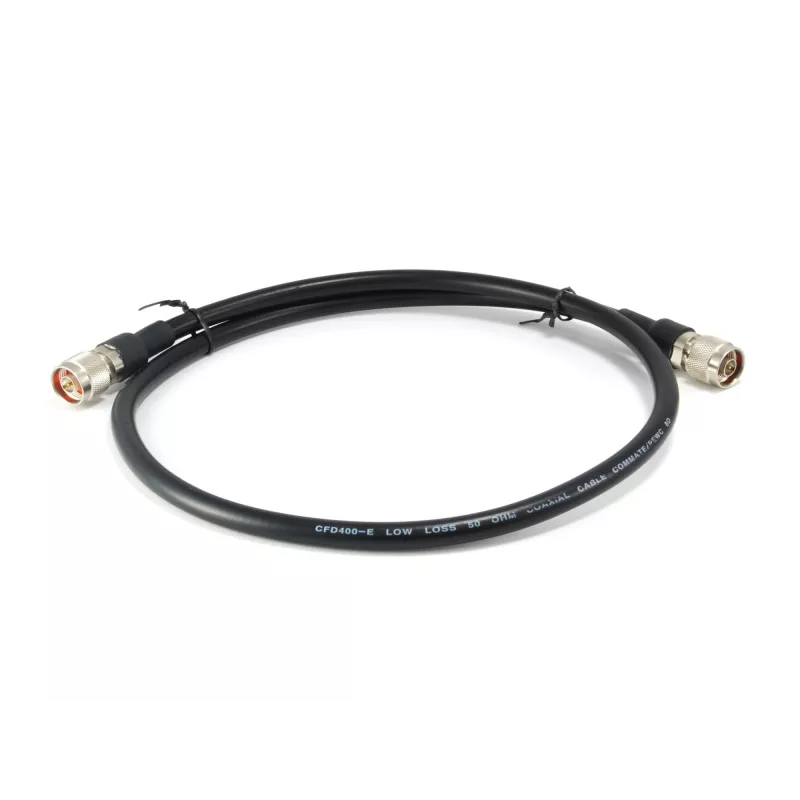 LevelOne Cavo per antenna 1m, CFD-400, connettore maschio N a connettore maschio N, interno/esterno