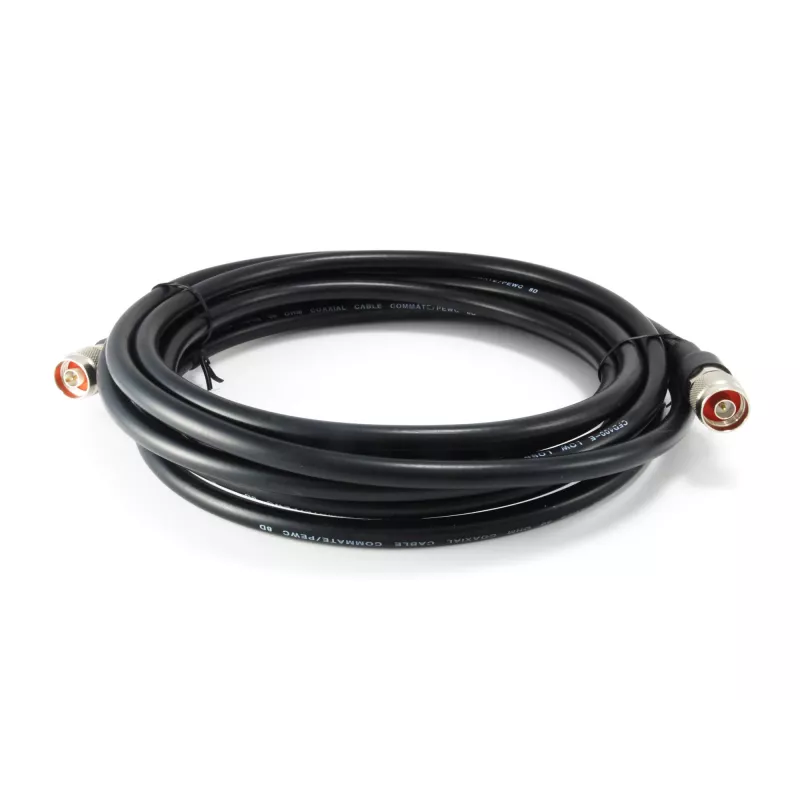 LevelOne Cavo per antenna 5m, CFD-400, connettore maschio N a connettore maschio N, interno/esterno