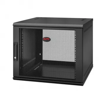 APC NetShelter WX AR109SH6, 9U, armadio patch 19 inch, montaggio a parete, premontato, profondità 600 mm