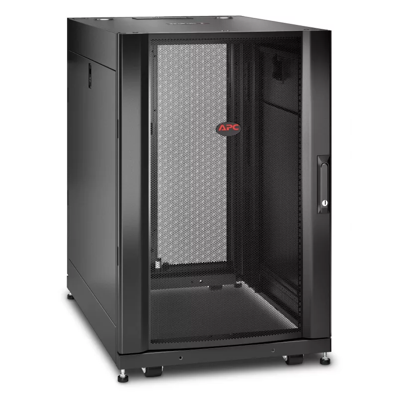 APC NetShelter SX, case per rack server, 18U, nero, 925H x 600W x 900D mm