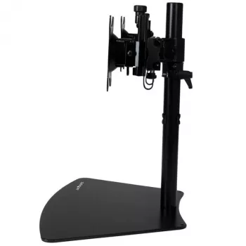 Supporto StarTech.com per due monitor – orizzontale – nero, da appoggio, 8 kg, 61 cm (24
