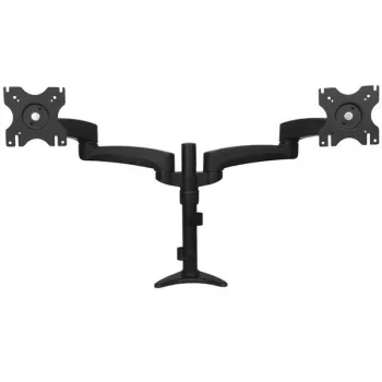 Supporto da tavolo StarTech.com per due monitor - regolabile, morsetto, 13,6 kg, 30,5 cm (12