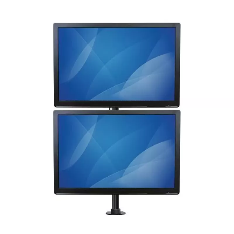 Supporto da tavolo StarTech.com per due monitor – verticale – acciaio