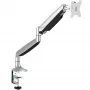 Supporto monitor da scrivania StarTech.com - supporto monitor VESA ergonomico ad alta portata - schermo singolo da 9 kg - completamente articolato, regolabile in altezza, snodato - alluminio - morsetto da tavolo/passacavo - argento