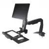 Braccio monitor sit-stand StarTech.com – braccio workstation sit-stand regolabile da scrivania per display singolo 34 inch con attacco VESA – convertitore ergonomico articolato per scrivania in piedi con ripiano per tastiera