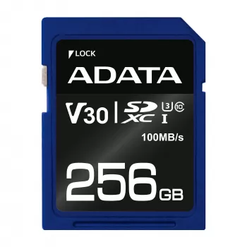 ADATA ASDX256GUI3V30S-R scheda di memoria 256 GB SDXC UHS-I Class 10