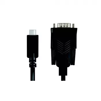 Adattatore cavo video LogiLink AU0051A 1,2 m USB-C VGA D-Sub nero