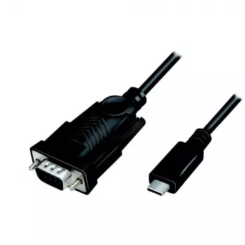 Adattatore cavo video LogiLink AU0051A 1,2 m USB-C VGA D-Sub nero