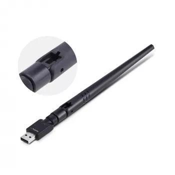 StarTech.com Adattatore Dongle USB Bluetooth 5.3 Class 1 per PC/Laptop, connessione a lunga distanza per tastiera, mouse, streaming audio e rete PAN, Windows/Linux