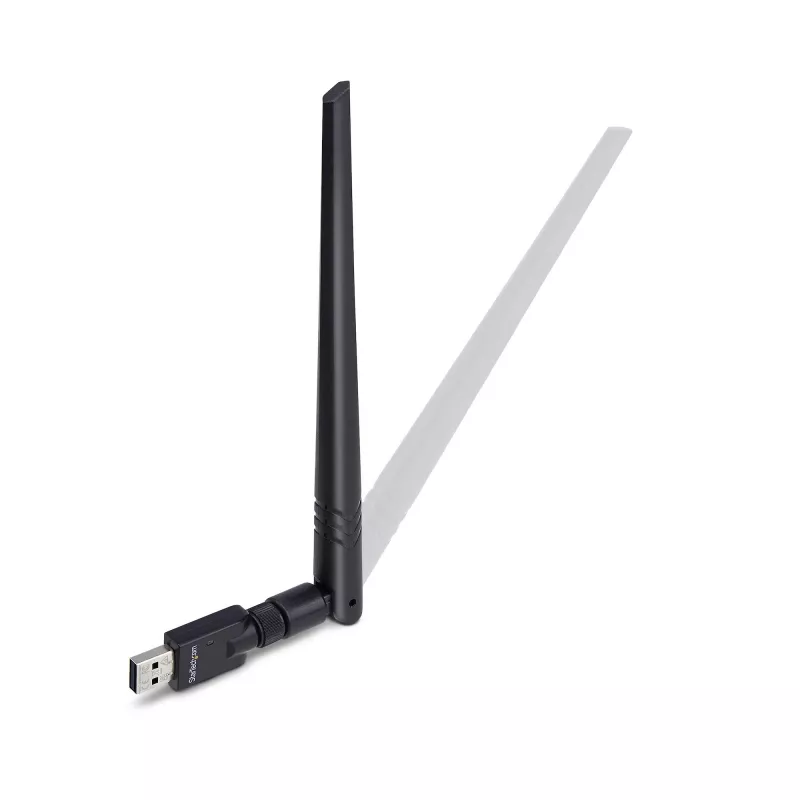StarTech.com Adattatore Dongle USB Bluetooth 5.3 Class 1 per PC/Laptop, connessione a lunga distanza per tastiera, mouse, streaming audio e rete PAN, Windows/Linux