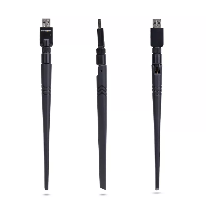 StarTech.com Adattatore Dongle USB Bluetooth 5.3 Class 1 per PC/Laptop, connessione a lunga distanza per tastiera, mouse, streaming audio e rete PAN, Windows/Linux