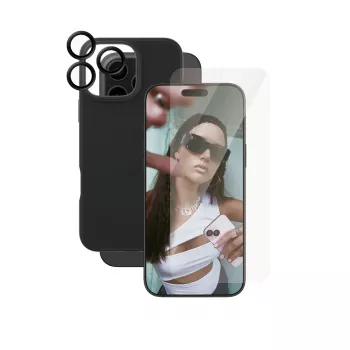 Bundle 3-in-1 PanzerGlass CARE by Fashion iPhone 16 Pro Max