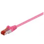 Cavo di rete Microconnect B-FTP60025PI rosa 0,25 m Cat6 F/UTP (FTP)
