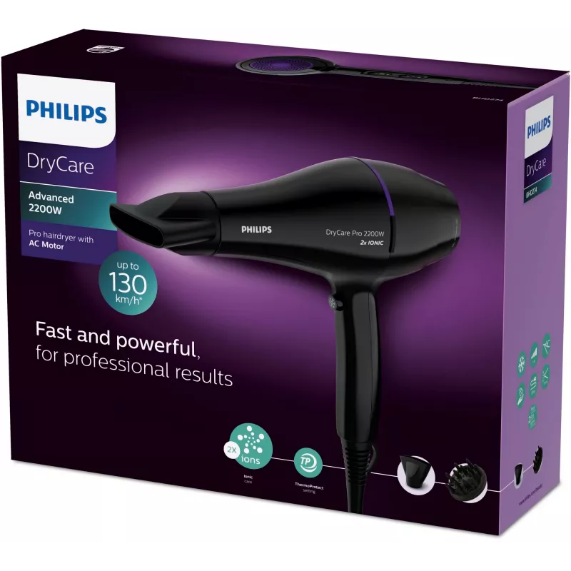 Asciugacapelli Philips DryCare BHD274/00 Pro