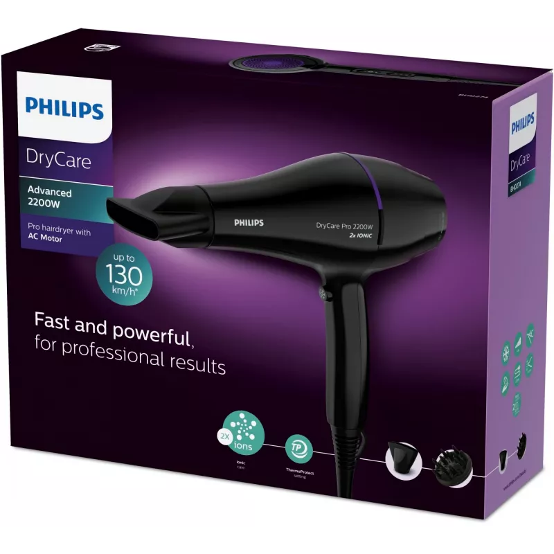Asciugacapelli Philips DryCare BHD274/00 Pro