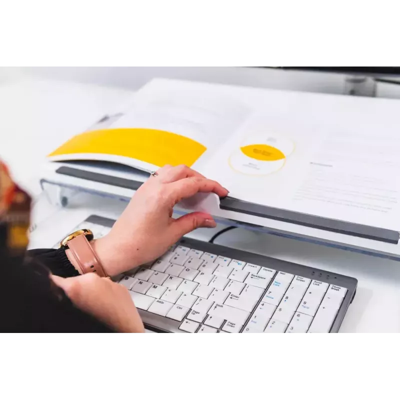 Supporto per documenti/leggio inclinabile BakkerElkhuizen FlexDesk 630