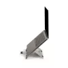 BakkerElkhuizen FlexTop 270 BNEFT270 supporto per laptop fino a 16 pollici (40,6 cm), 7 livelli, altezza 90-200 mm, alluminio, grigio
