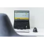 BakkerElkhuizen UltraStand Universal, supporto per laptop, nero, grigio scuro, alluminio, gomma, acciaio, 33 cm (13