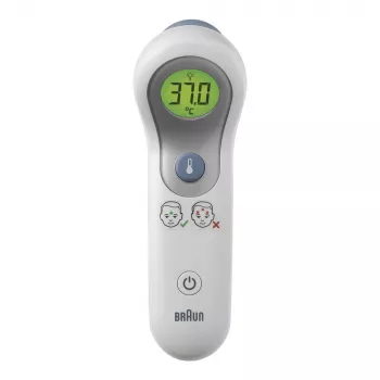 Braun BNT300WE termometro digitale per il corpo termometro a sensore frontale bianco fronte pulsanti