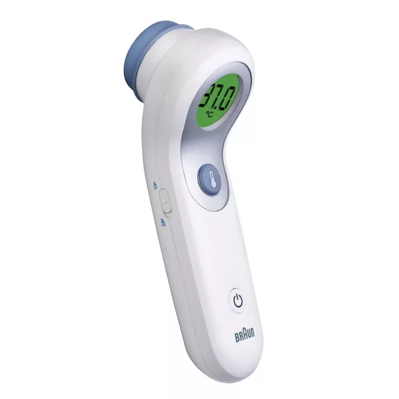 Braun BNT300WE termometro digitale per il corpo termometro a sensore frontale bianco fronte pulsanti