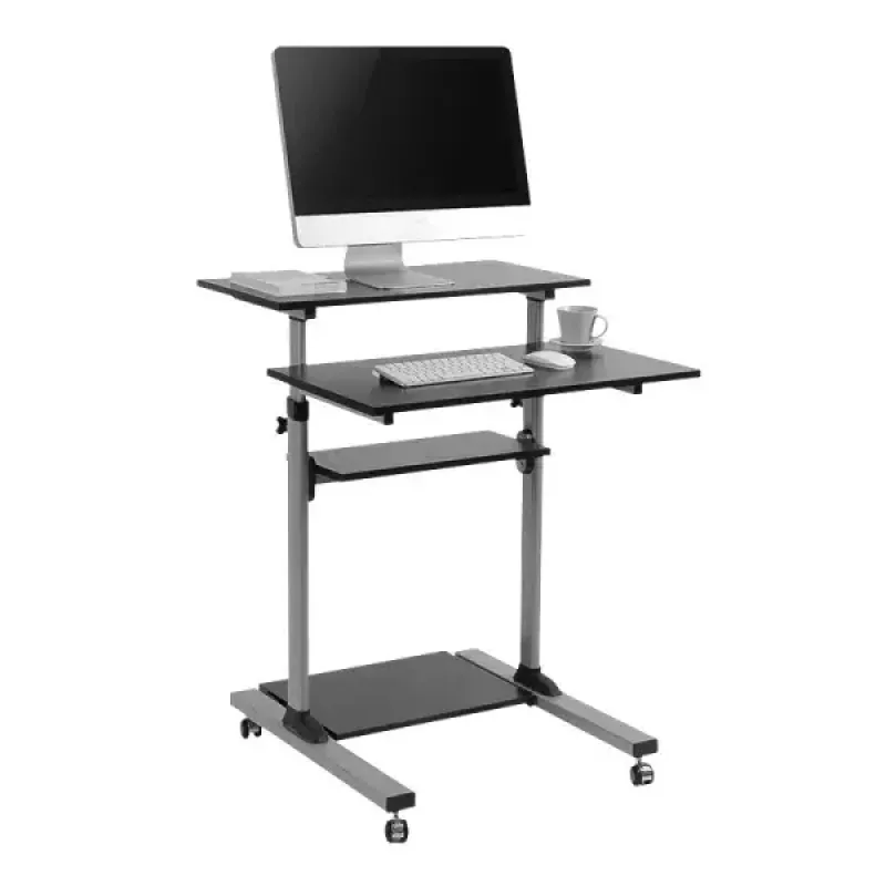 Scrivania per computer LogiLink BP0070 nero grigio