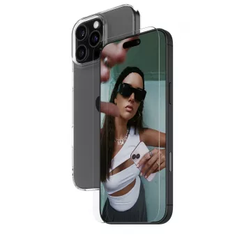 PanzerGlass SAFE. by ® 2-in-1 pacchetto protezione iPhone 16 Pro Max
