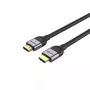 Cavo HDMI UNITEK C11086GY01-2M 2m 48 Gbit/s ARC nero grigio