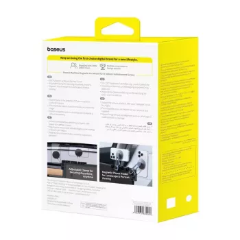 Supporto magnetico per auto Baseus MaxView grigio per smartphone e tablet da fissare al display del veicolo