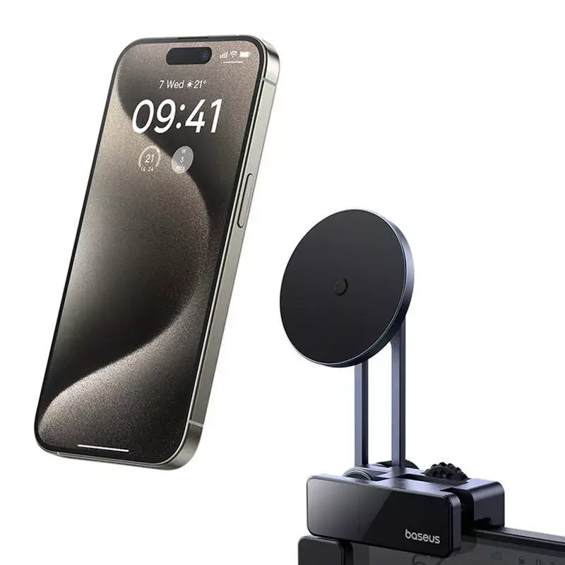 Supporto magnetico per auto Baseus MaxView grigio per smartphone e tablet da fissare al display del veicolo