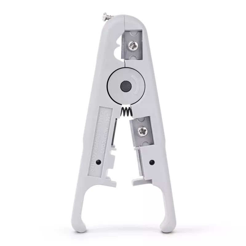 StarTech.com spelafili e tagliacavi per cavi di rete, spelafili professionale per cavi UTP/FTP/STP/coax, utensile spelafili e taglia rotante