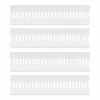StarTech.com etichette per cavi da 3,5 pollici (9cm), confezione da 100, bianco, etichette per cavi con chiusura a gancio, etichette per cavi scrivibili per la gestione dei cavi, set di etichette per l'identificazione dei cavi