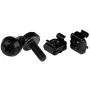 StarTech.com viti e gabbie M5 x 12 mm - confezione da 50, nero