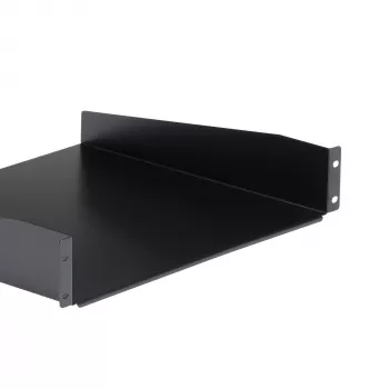 StarTech.com ripiano per rack server 2HE – ripiano universale a mensola per armadio e rack di rete 19