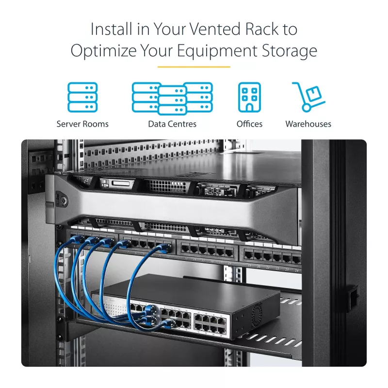 StarTech.com CABSHELF116V2PK accessorio per rack ripiano