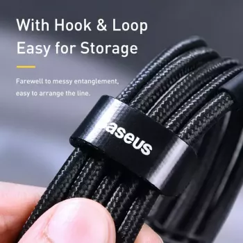 Baseus Cafule cavo USB USB 2.0 2 m USB C nero